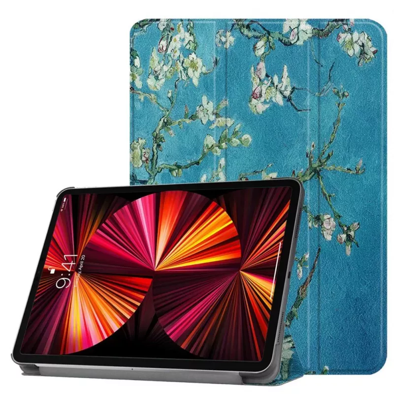 iLike Redmi Pad 10.6 Θήκη Stand Tri-Fold Eco-Leather Sakura