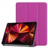 iLike Galaxy Tab S9 FE Plus Tri-Fold θήκη βάσης από οικολογικό δέρμα μωβ