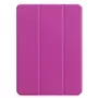 iLike Galaxy Tab S9 FE Plus Tri-Fold θήκη βάσης από οικολογικό δέρμα μωβ