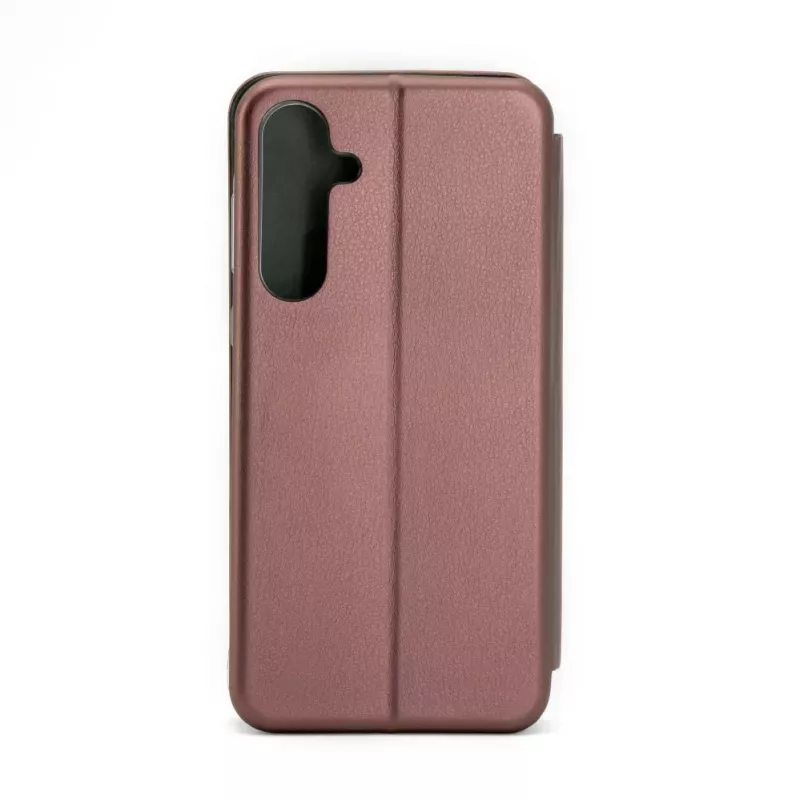 iLike Samsung Galaxy A55 Θήκη βιβλίου Plum