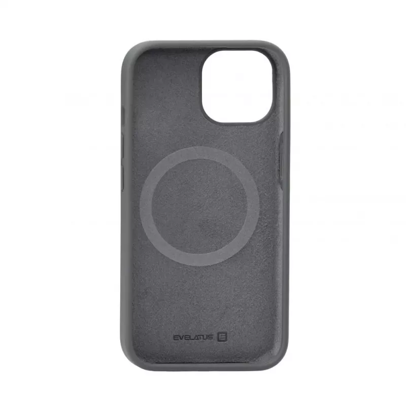 Evelatus Apple iPhone 15 Premium θήκη σιλικόνης Soft Touch Magsafe Cocoa