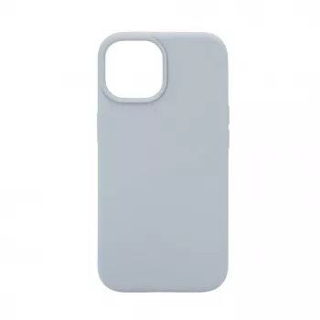 Evelatus Apple iPhone 15 Premium θήκη σιλικόνης Soft Touch Magsafe New Function γκρι μπλε
