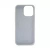 Evelatus Apple iPhone 15 Pro Max Premium θήκη σιλικόνης Soft Touch Magsafe New Function γκρι μπλε