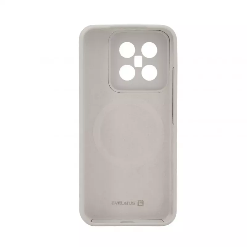 Evelatus Xiaomi 14 Pro Premium Soft Touch Θήκη Σιλικόνης Γκρι