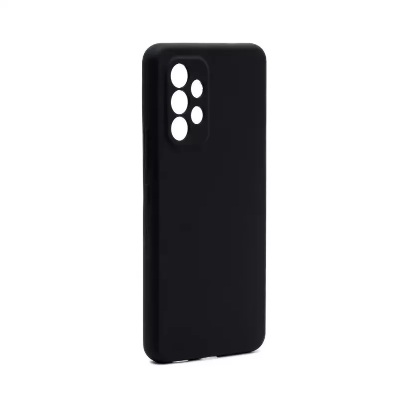 Connect Samsung Galaxy A53 Premium Quality Soft Touch Θήκη Σιλικόνης Μαύρο