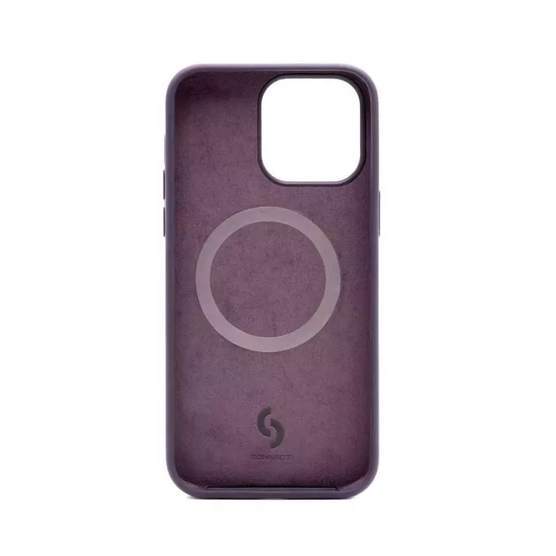 Connect Apple iPhone 14 Pro Max Premium MagSafe Soft Touch Θήκη Σιλικόνης New Function Λιλά
