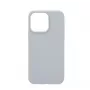 Connect Apple iPhone 15 Pro Premium MagSafe Soft Touch Θήκη Σιλικόνης New Function Γκρι Μπλε