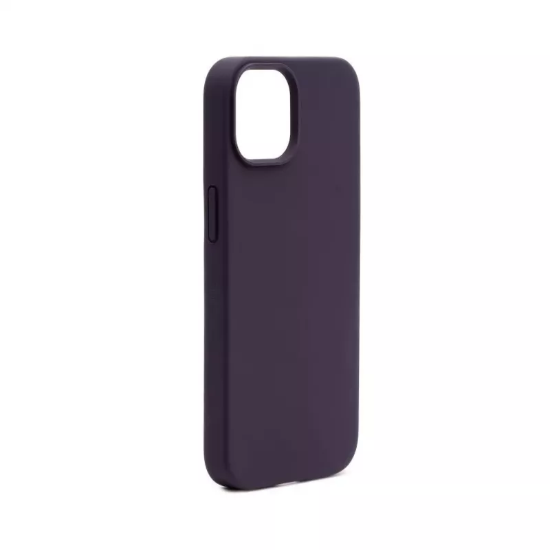 Connect Apple iPhone 14 Premium MagSafe Soft Touch Θήκη Σιλικόνης New Function Μωβ