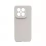 Connect Xiaomi 14 Pro Premium Quality Magnetic Soft Touch Θήκη Σιλικόνης Γκρι