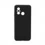 Connect Xiaomi Redmi 12C Premium Quality Soft Touch Θήκη Σιλικόνης Μαύρο
