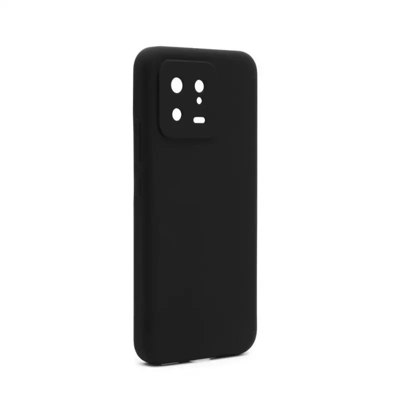 Connect Xiaomi Redmi 13 Premium Quality Soft Touch Θήκη Σιλικόνης Μαύρο