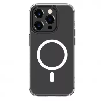 Connect Apple iPhone 15 Pro Max Διάφανη Θήκη με MagSafe Διαφανές