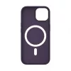 Connect Apple iPhone 14 Υβριδική Θήκη με Μαγνητικό PC+TPU Tiefes Lila