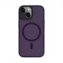 Connect Apple iPhone 14 Υβριδική Θήκη με Μαγνητικό PC+TPU Tiefes Lila