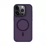 Connect Apple iPhone 14 Pro Max Υβριδική Θήκη με Μαγνήτη, PC+TPU, Tiefes Lila
