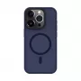 Connect Apple iPhone 15 Pro Max Hybrid Case με μαγνήτη, PC+TPU, μπλε
