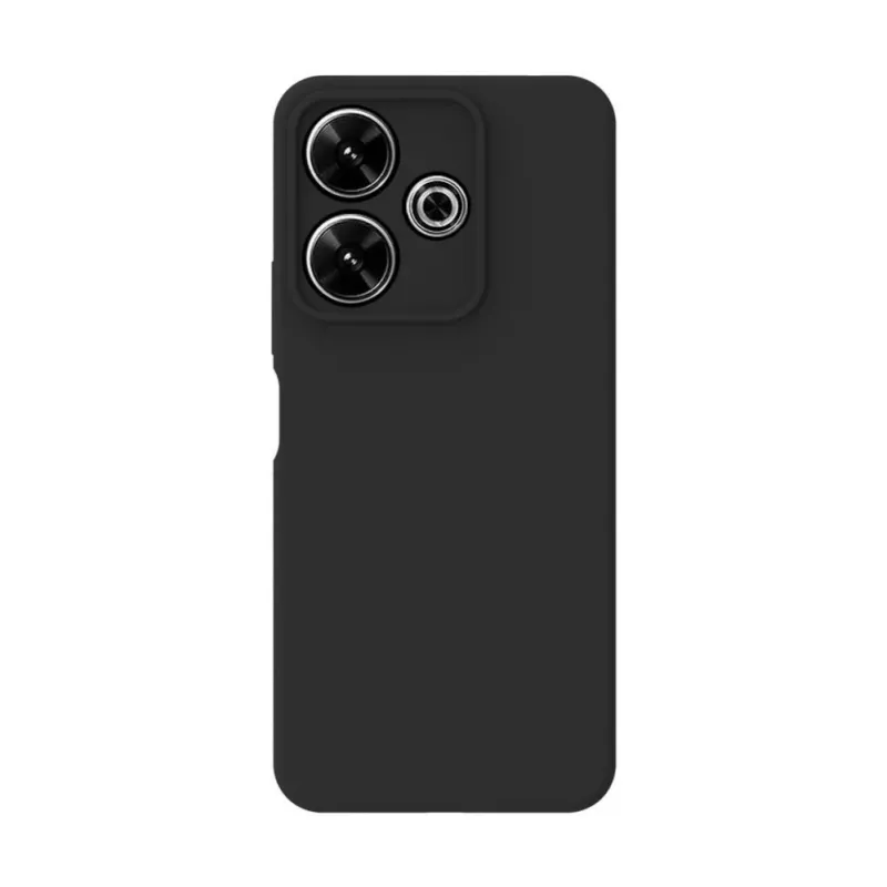 Connect Xiaomi Redmi Note 13 Pro Θήκη Silicone Premium Quality Soft Touch Μαύρο