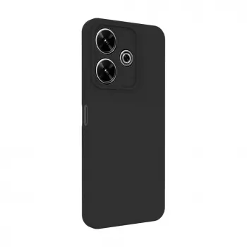 Connect Xiaomi Redmi Note 13 Pro Plus Θήκη Silicone Premium Quality Soft Touch Μαύρο
