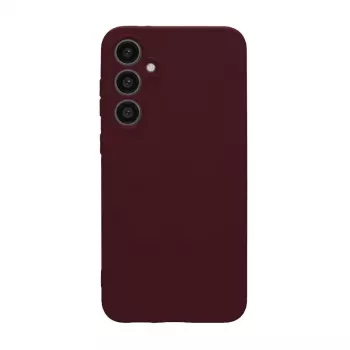 Connect Samsung Galaxy A35 5G Θήκη Silicone Premium Soft Touch Δαμάσκηνο