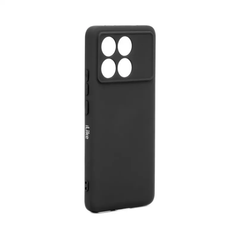 iLike Xiaomi Poco X6 Pro Θήκη Nano Σιλικόνης Μαύρο