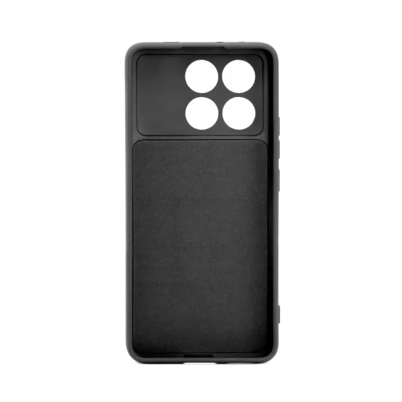 iLike Xiaomi Poco X6 Pro Θήκη Nano Σιλικόνης Μαύρο