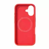 Evelatus Apple iPhone 16 Premium Magsafe Soft Touch Θήκη Σιλικόνης Κόκκινο