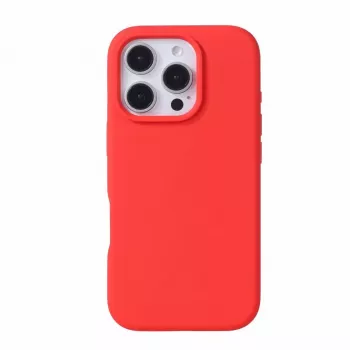 Evelatus Apple iPhone 16 Pro Max Premium MagSafe Soft Touch Θήκη Σιλικόνης Κόκκινο
