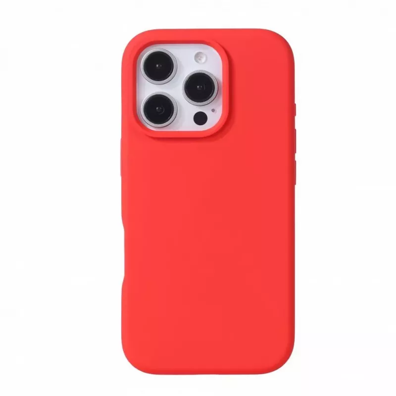 Evelatus Apple iPhone 16 Pro Max Premium MagSafe Soft Touch Θήκη Σιλικόνης Κόκκινο