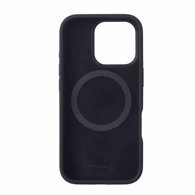 Evelatus Apple iPhone 16 Pro Max Premium MagSafe Soft Touch Θήκη Σιλικόνης Μαύρο
