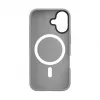 Evelatus Apple iPhone 16 Hybrid Case με MagSafe PC+TPU Ασημί