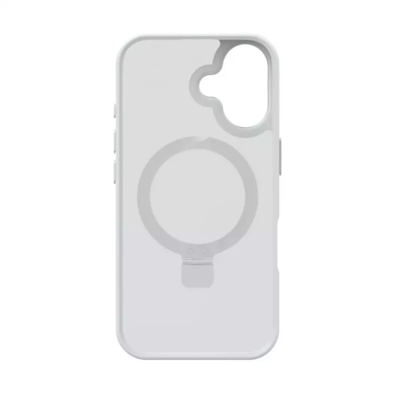 Evelatus Apple iPhone 16 Shield Case MagSafe & Stand Ματ Ασημί
