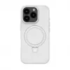 Evelatus Apple iPhone 16 Pro Shield Case MagSafe & Stand Ματ Ασημί