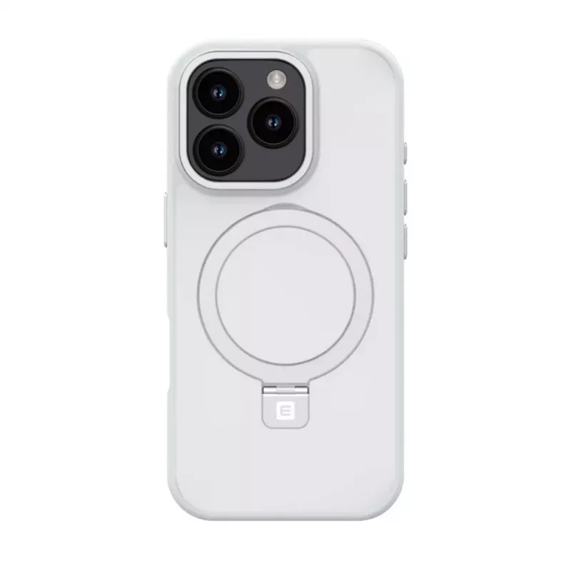 Evelatus Apple iPhone 16 Pro Shield Case MagSafe & Stand Ματ Ασημί
