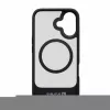 Evelatus Θήκη Apple iPhone 16 με Επένδυση από Καουτσούκ, MagSafe, με Βάση, Μαύρο