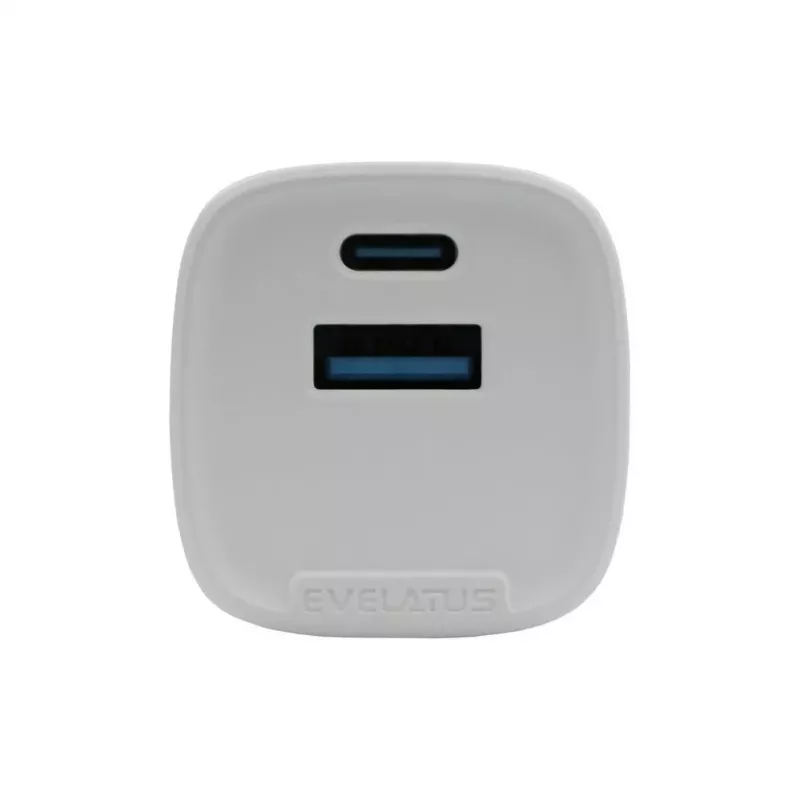 Evelatus QuickVolt Φορτιστής 20W USA/CN Λευκός