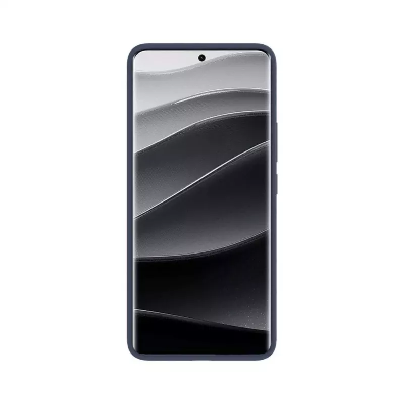 Evelatus Xiaomi Redmi Note 14 Pro Plus Premium Μαγνητική Θήκη Σιλικόνης Soft Touch Σκούρο Μπλε