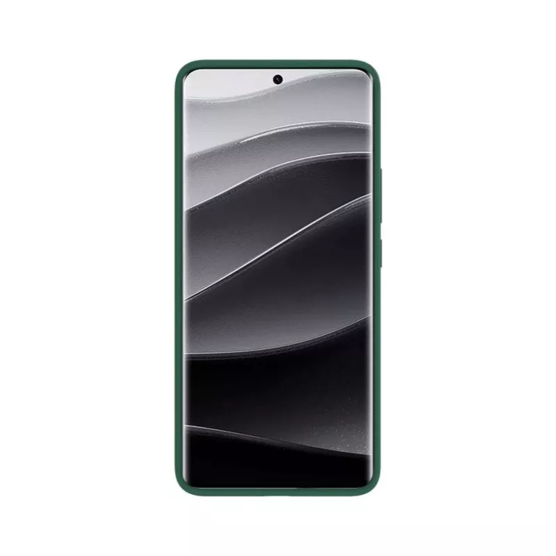 Evelatus Xiaomi Redmi Note 14 Pro Plus Premium Μαγνητική Θήκη Σιλικόνης Soft Touch Πράσινη