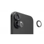 Evelatus Apple iPhone 16 / 16 Plus Camera Lens Protector Armor μαύρο