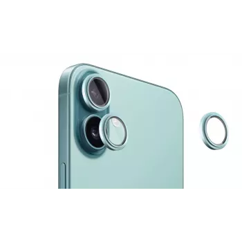 Evelatus Apple iPhone 16 / 16 Plus προστασία φακού κάμερας Armor Teal