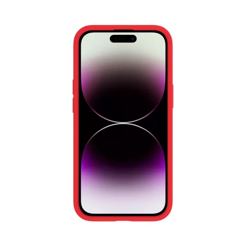 Evelatus Apple iPhone 16e / SE4 Premium Magsafe Soft Touch Θήκη σιλικόνης κόκκινο