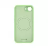 Evelatus Apple iPhone 16e / SE4 Premium Magsafe Soft Touch Θήκη σιλικόνης μέντα