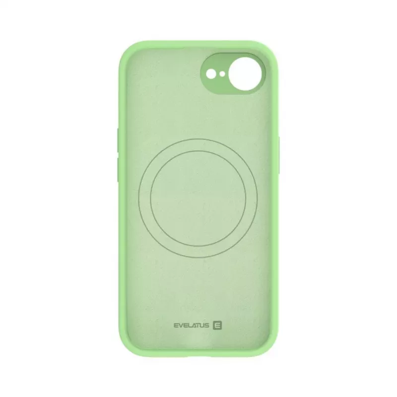Evelatus Apple iPhone 16e / SE4 Premium Magsafe Soft Touch Θήκη σιλικόνης μέντα