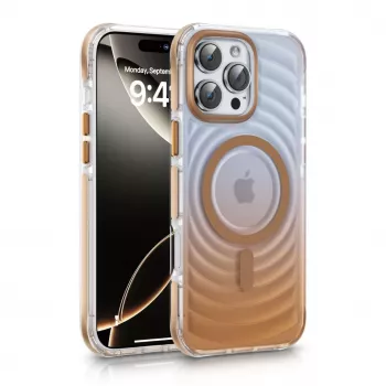 Evelatus Apple iPhone 16 Pro EchoWave Clear MagSafe χρυσό