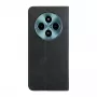 Evelatus Xiaomi Poco M7 θήκη βιβλίου Folio μαύρο