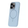 iLike Apple iPhone 16 Pro Max Soft Touch Θήκη Σιλικόνης με Μαγνήτη Ανοιχτό Μπλε