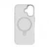 EVELATUS Apple iPhone 17 Shield Case με MagSafe & Stand, Ματ Ασημί