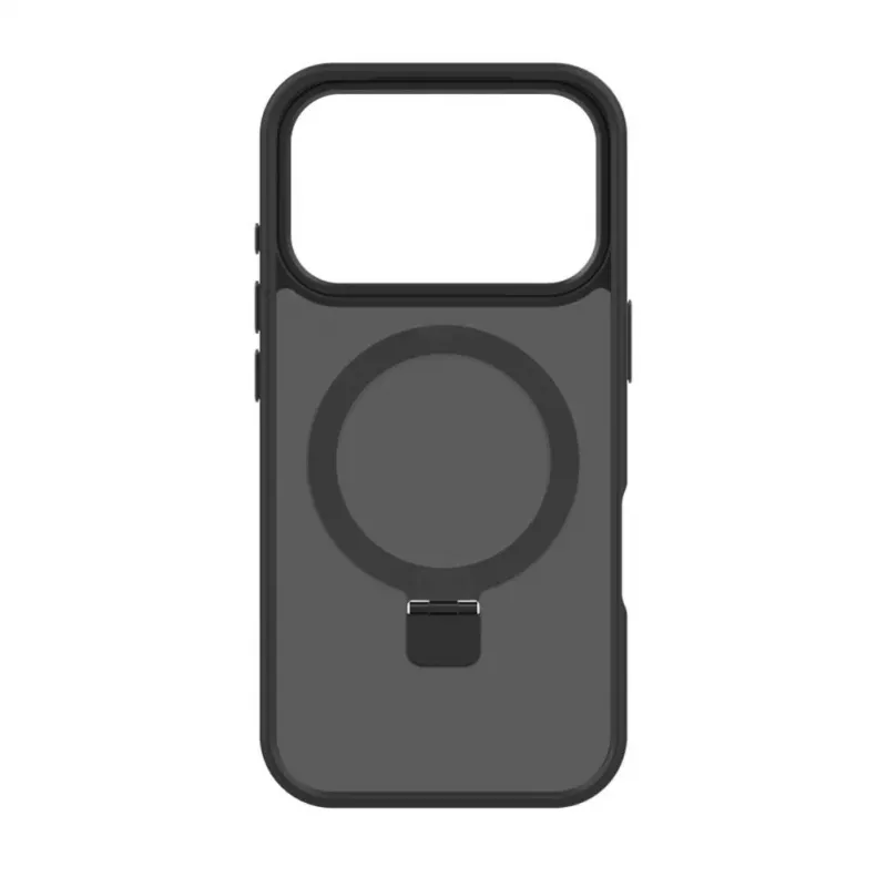 Evelatus Apple iPhone 17 Pro Θήκη Shield με MagSafe & Stand Ματ Μαύρο