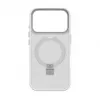 Evelatus Apple iPhone 17 Pro Shield Case με MagSafe & Stand, Ματ Ασημί
