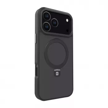 Evelatus Apple iPhone 17 Pro Max Shield Case με MagSafe & Stand Ματ Μαύρο