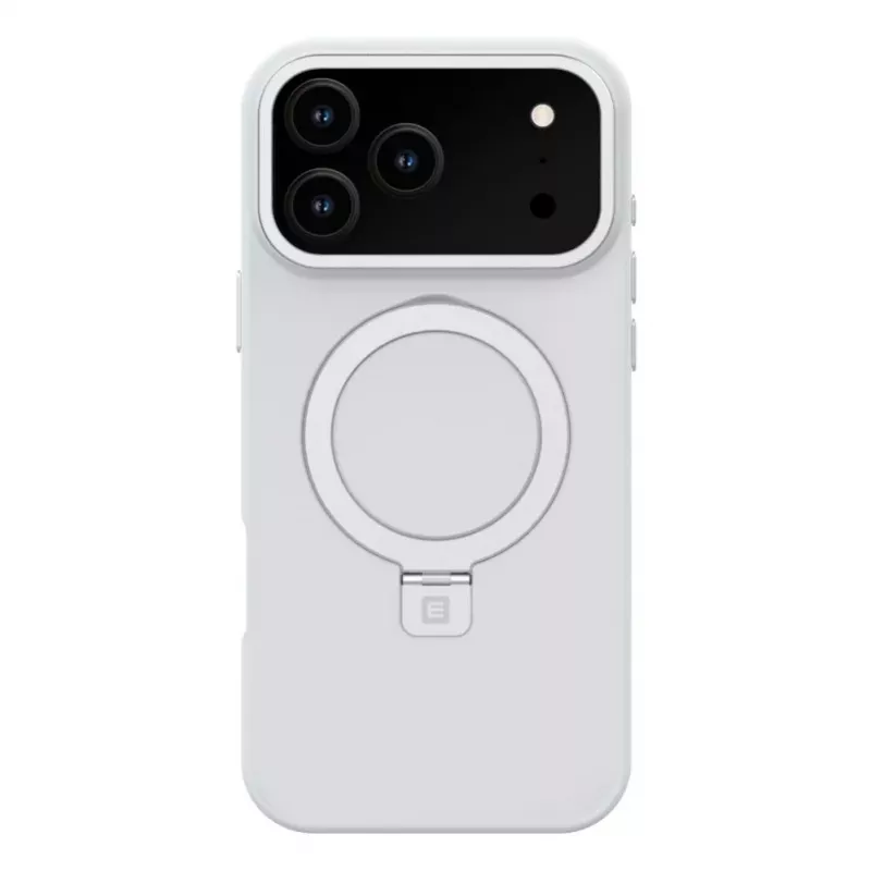Evelatus Apple iPhone 17 Pro Max Shield Case με MagSafe & Stand, Ματ Ασημί